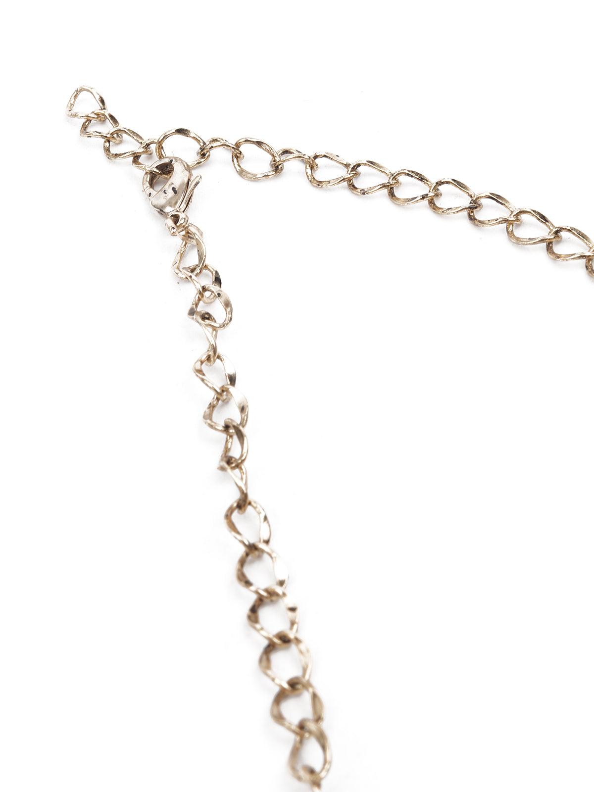 Women's Pink Double Layered Necklace - Odette
