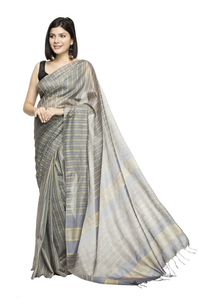 Women's Bhagalpuri Silk Sarees With Blouse Mfsaree_009