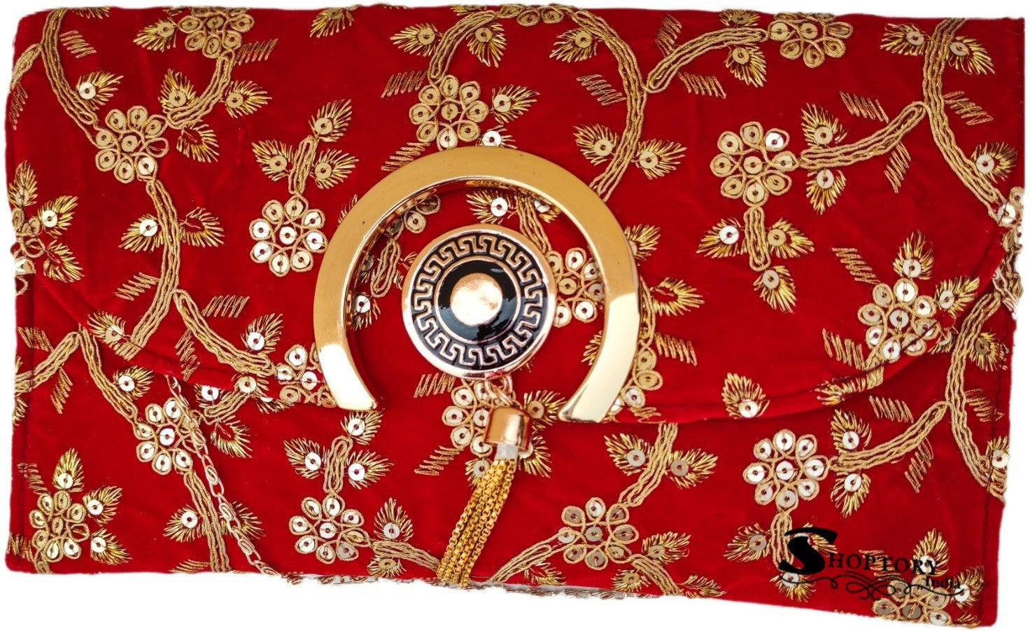Velvet Embroidered Bridal Clutches at Rs 699 in Ambala | ID: 25506293091