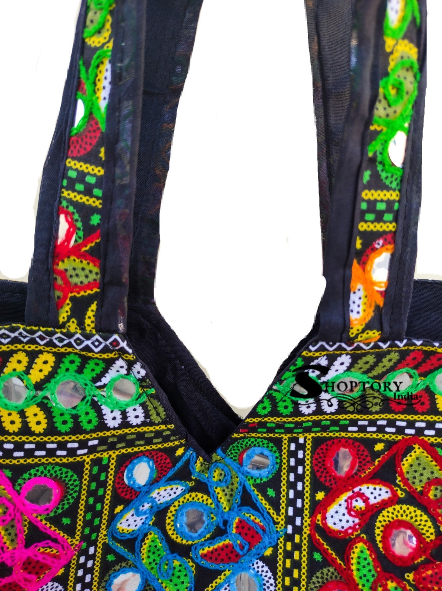 Women's Rajasthani Embroidered Jaipuri Handcrafted Bags   - Ritzie
