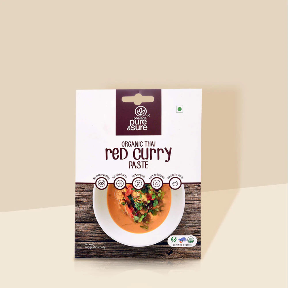 Organic Red Curry Paste - Pure & Sure