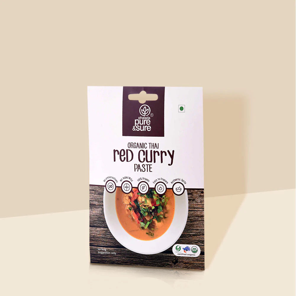 Organic Red Curry Paste - Pure & Sure