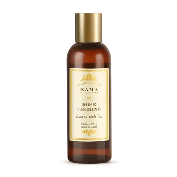 Rose Jasmine Bath and Body Oil - Kama Ayurveda