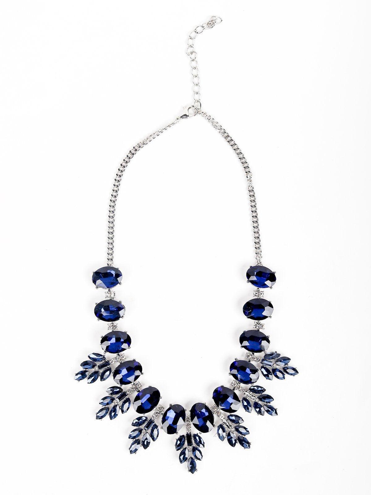 Women's Sapphire Blue Necklace - Odette