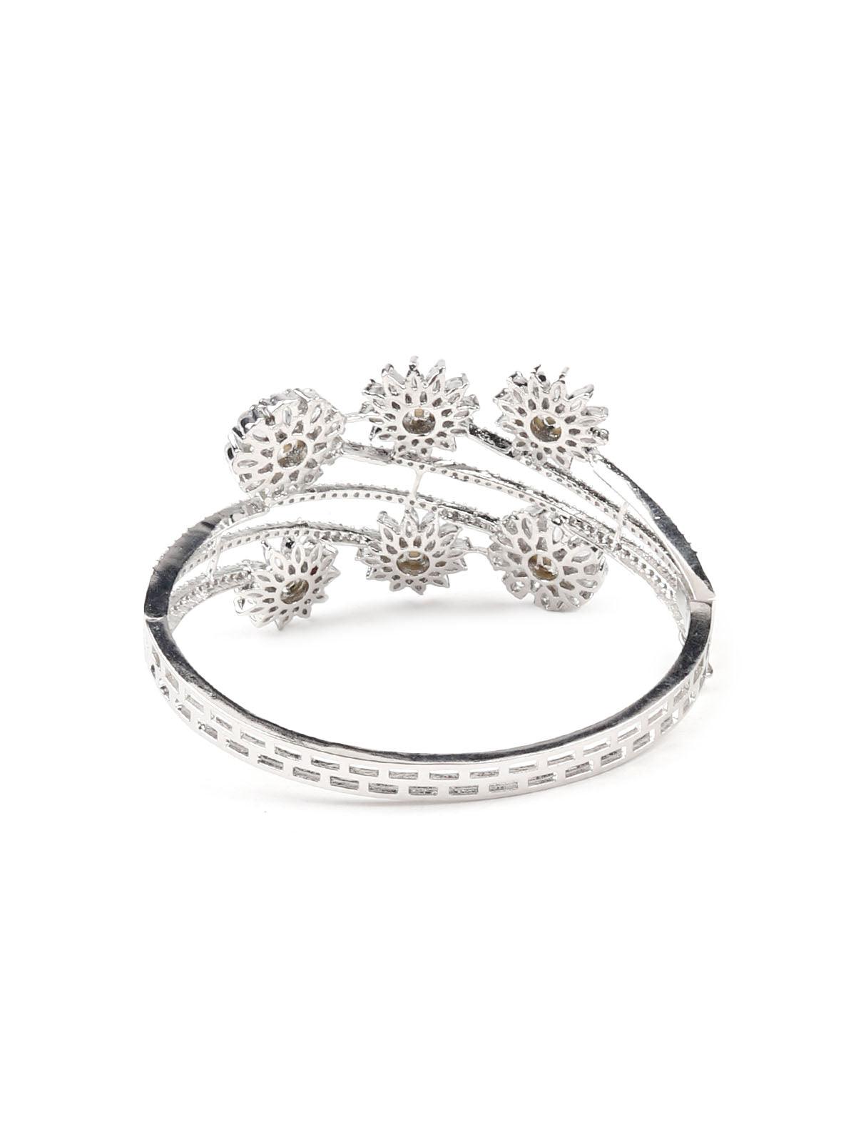 Women's Silver Diamantã© Gorgeous Bracelet - ODETTE