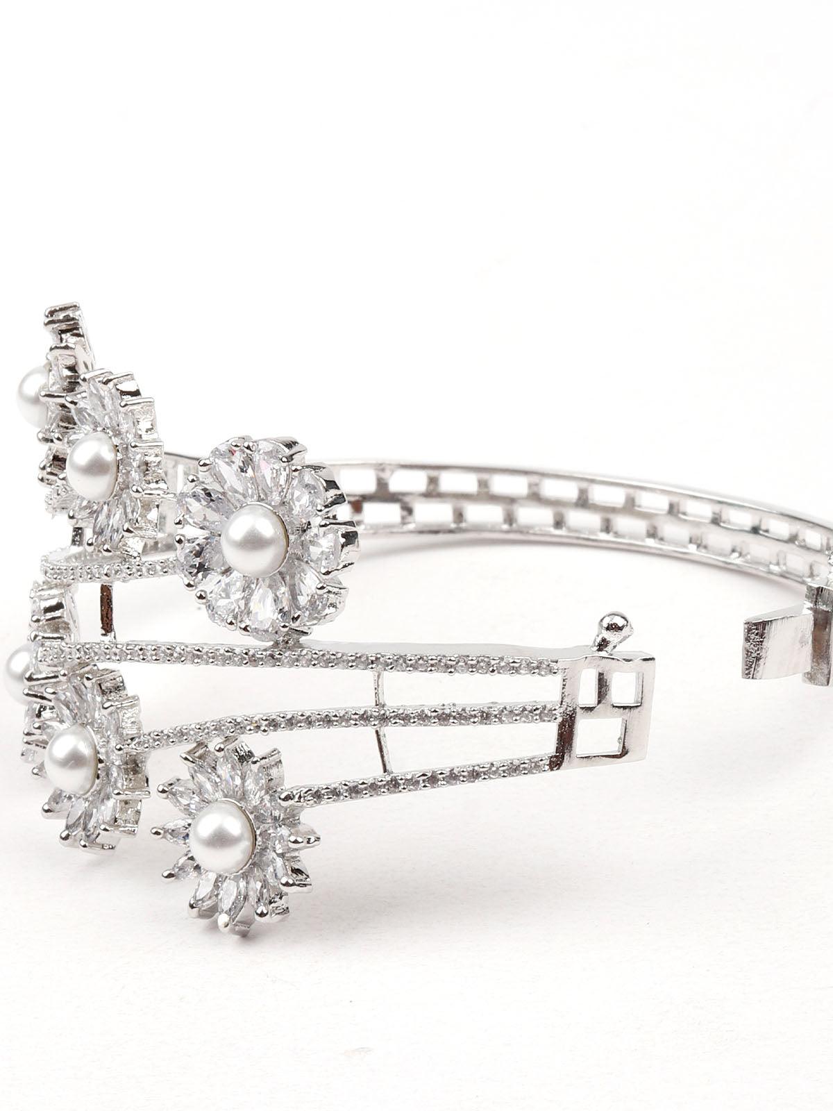 Women's Silver Diamantã© Gorgeous Bracelet - ODETTE