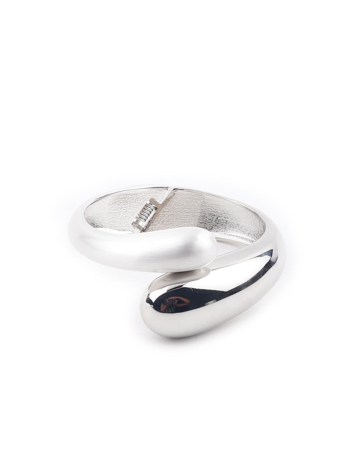 Women's Silver Subtle Bracelet For Women - Odette
