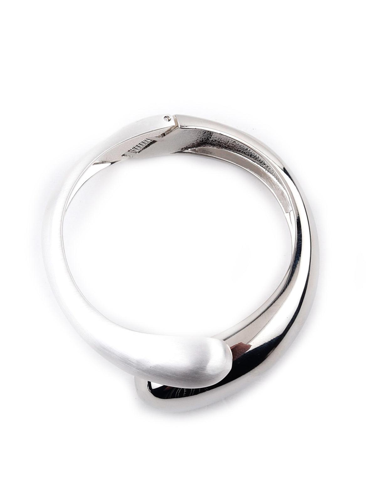 Women's Silver Subtle Bracelet For Women - Odette