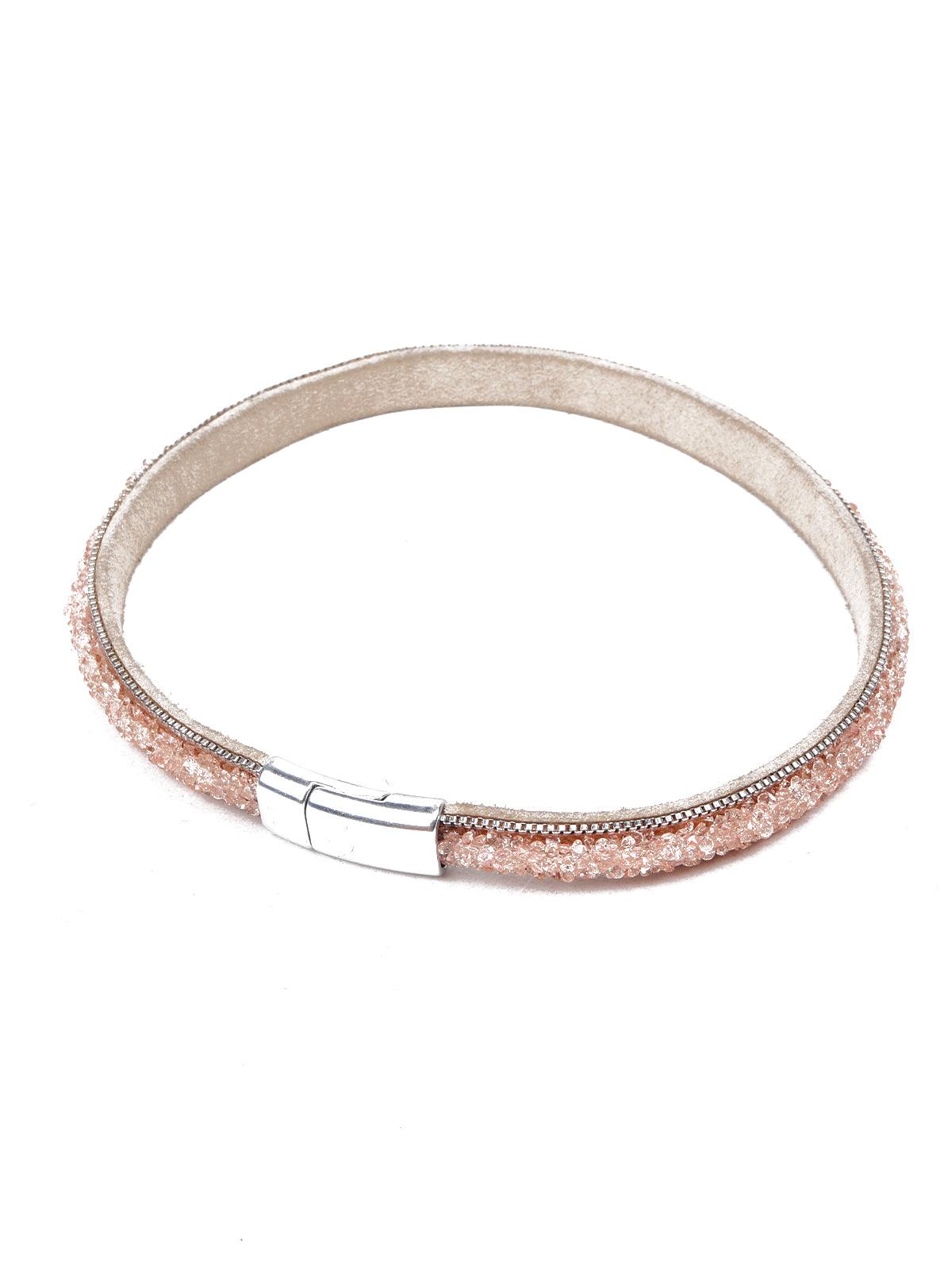 Women's Sleek Rose Gold Bracelet - Odette