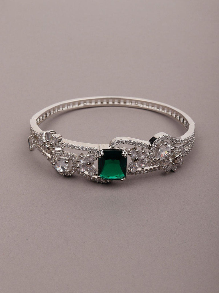 Women's Sparkling Emerald Bracele