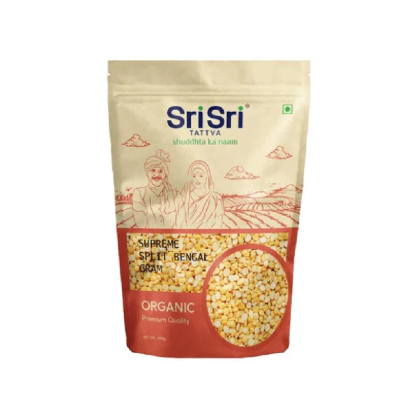Chana Dal - Split - Organic Supreme Split Bengal Gram, 500g