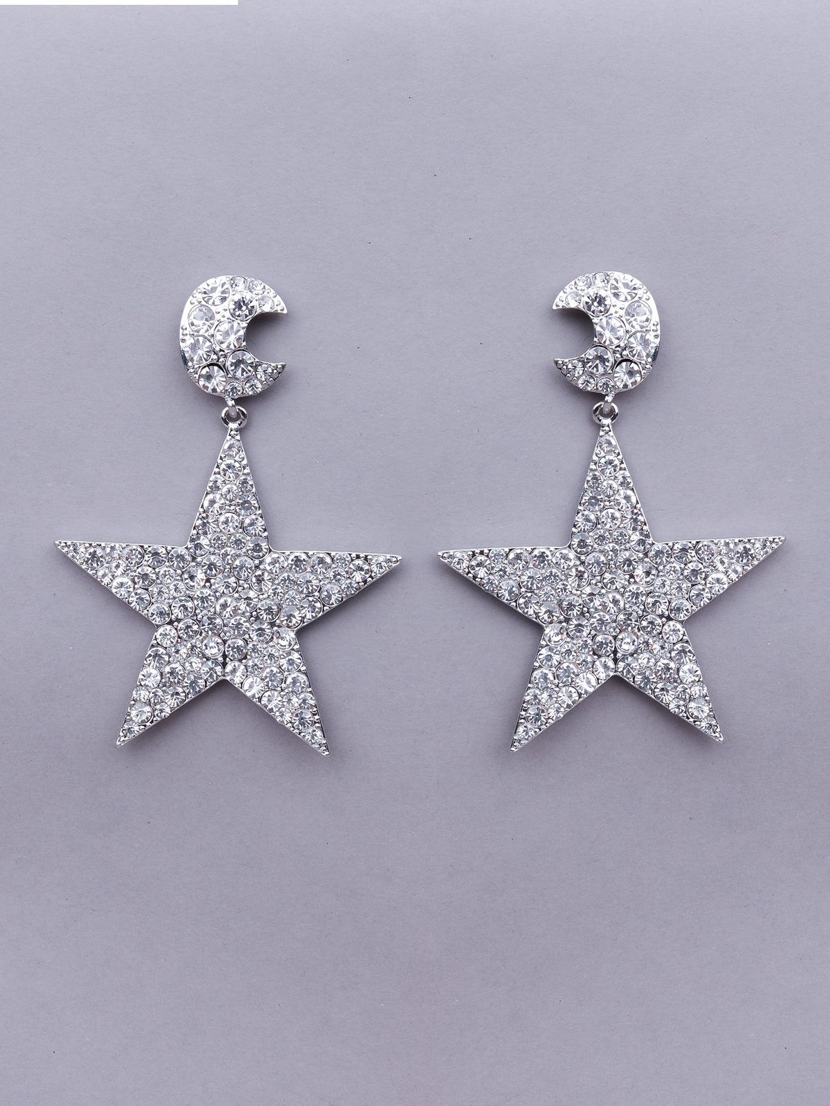 Women's Starlight Diamantã© Studded Earrings - Odette