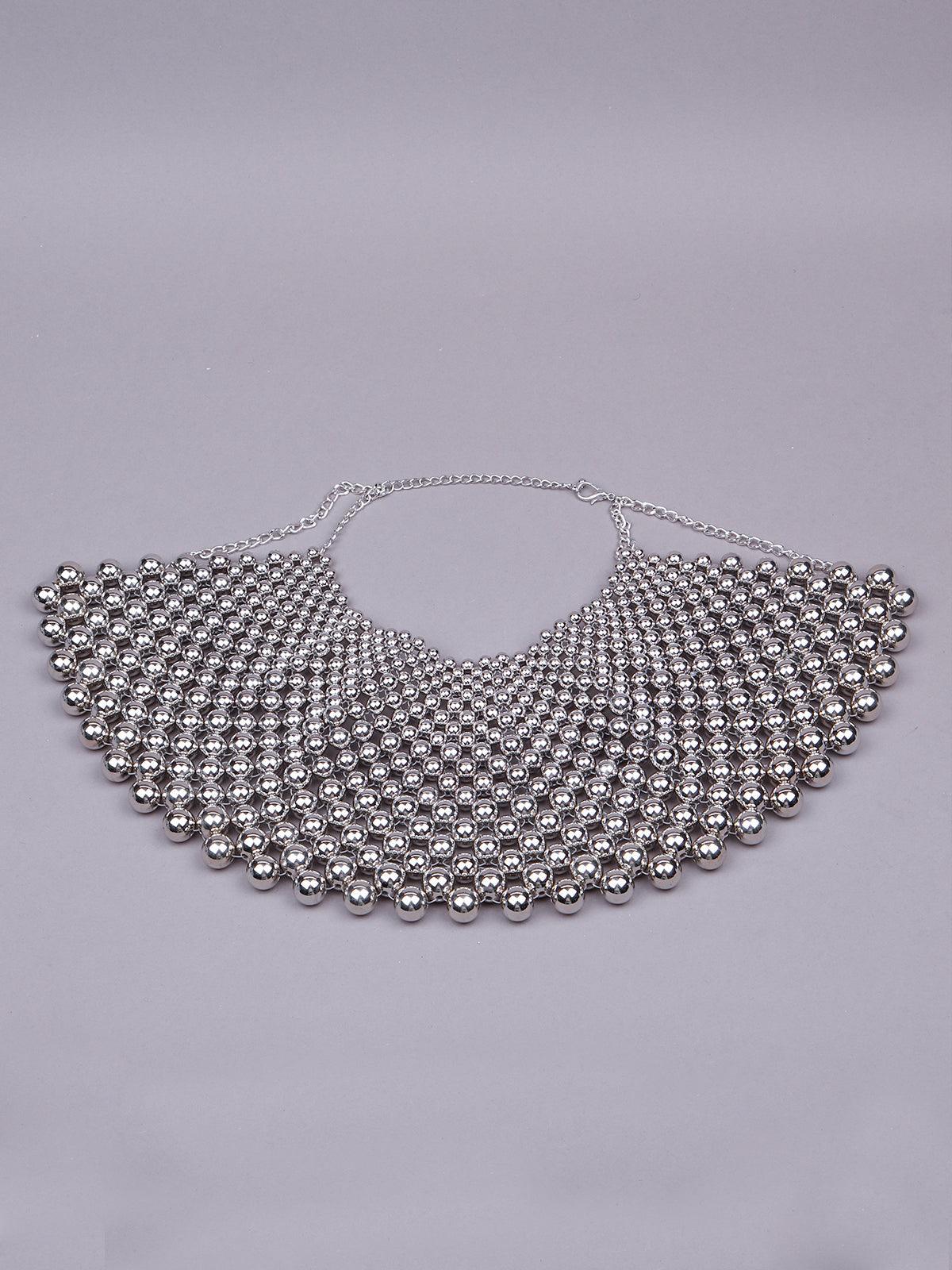 Women's Stunning Glossy Collar Necklace - Odette