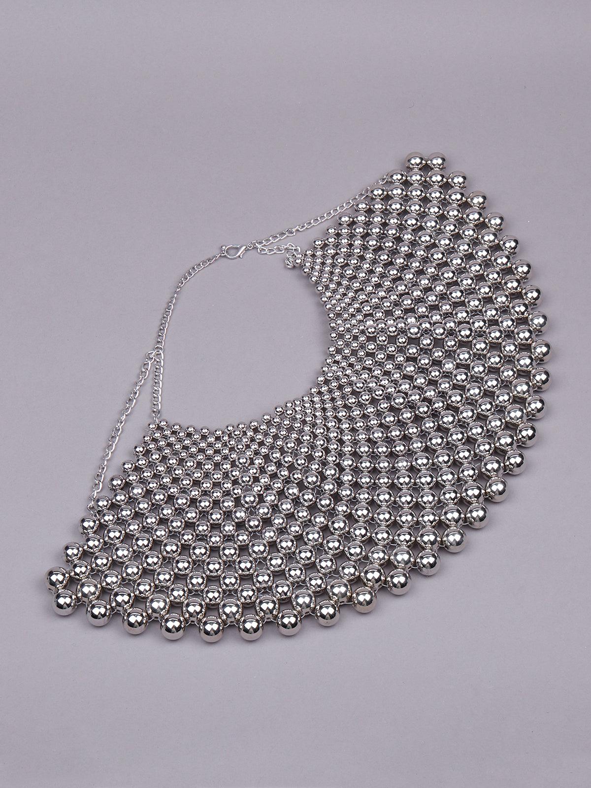 Women's Stunning Glossy Collar Necklace - Odette