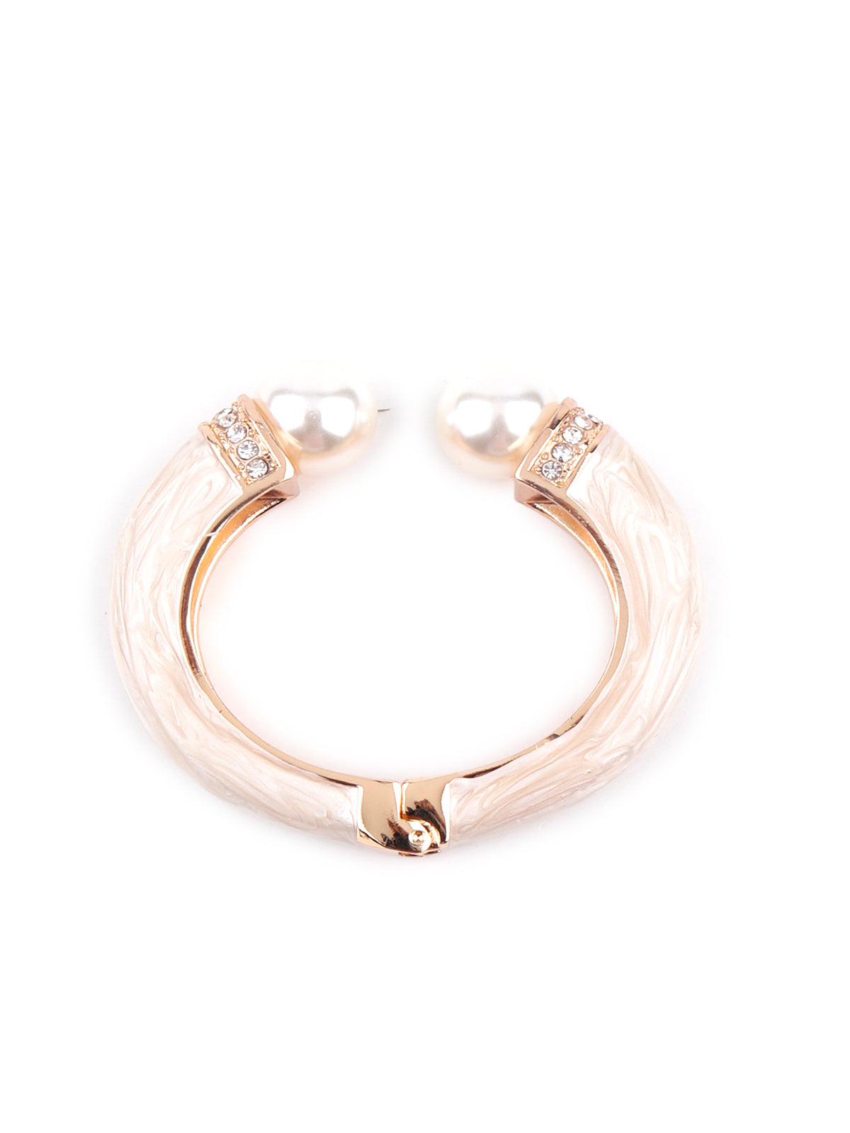 Women's Stunning Gold Kada Bracelet For Women - Odette