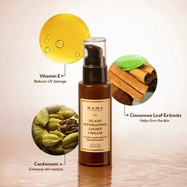 Eladi Hydrating Light Cream - Enriched with Vitamin E