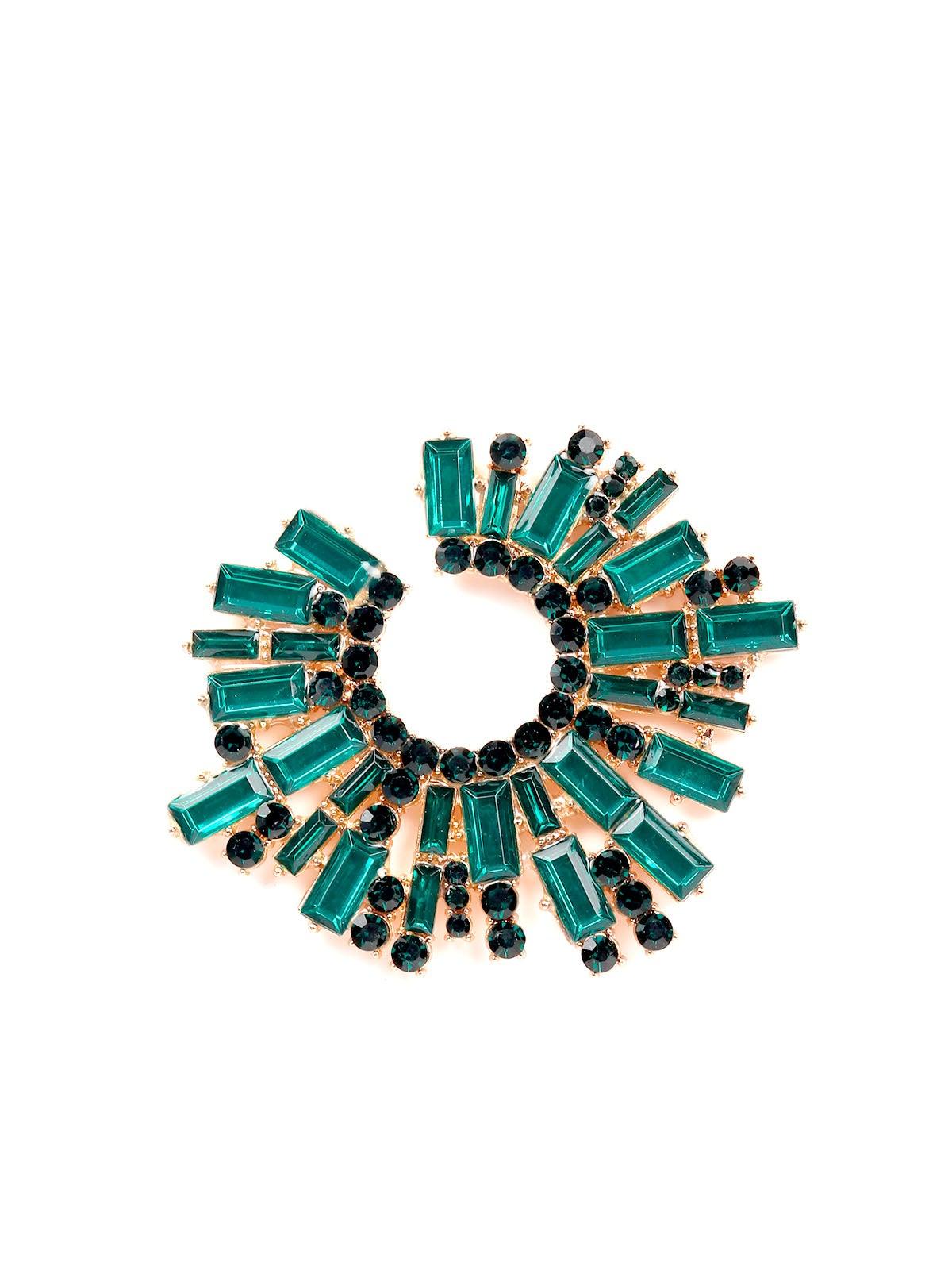 Women's Turquoise Blue Sunshine Statement Earrings - Odette