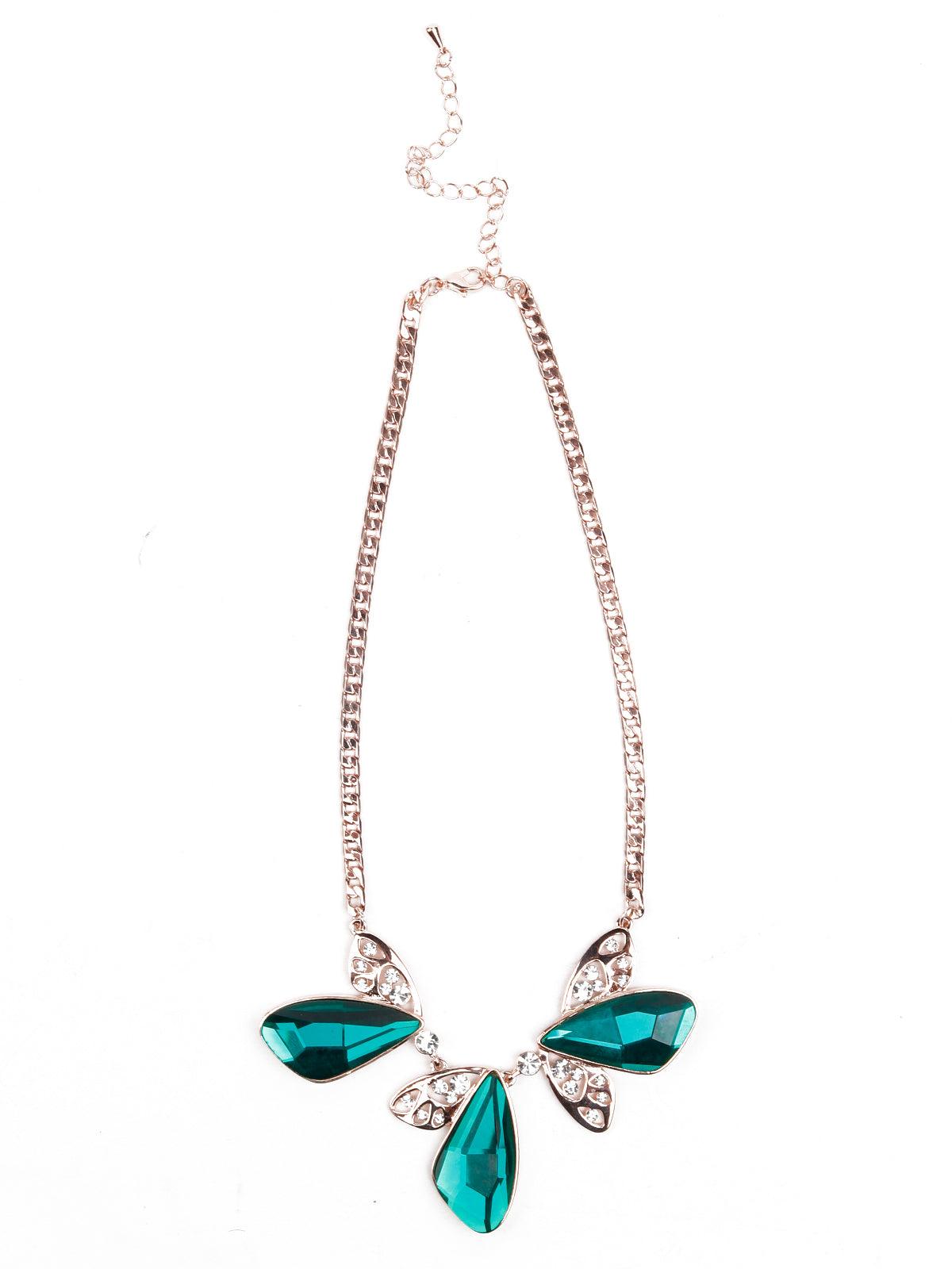 Women's Turquoise Princess Necklace - Odette