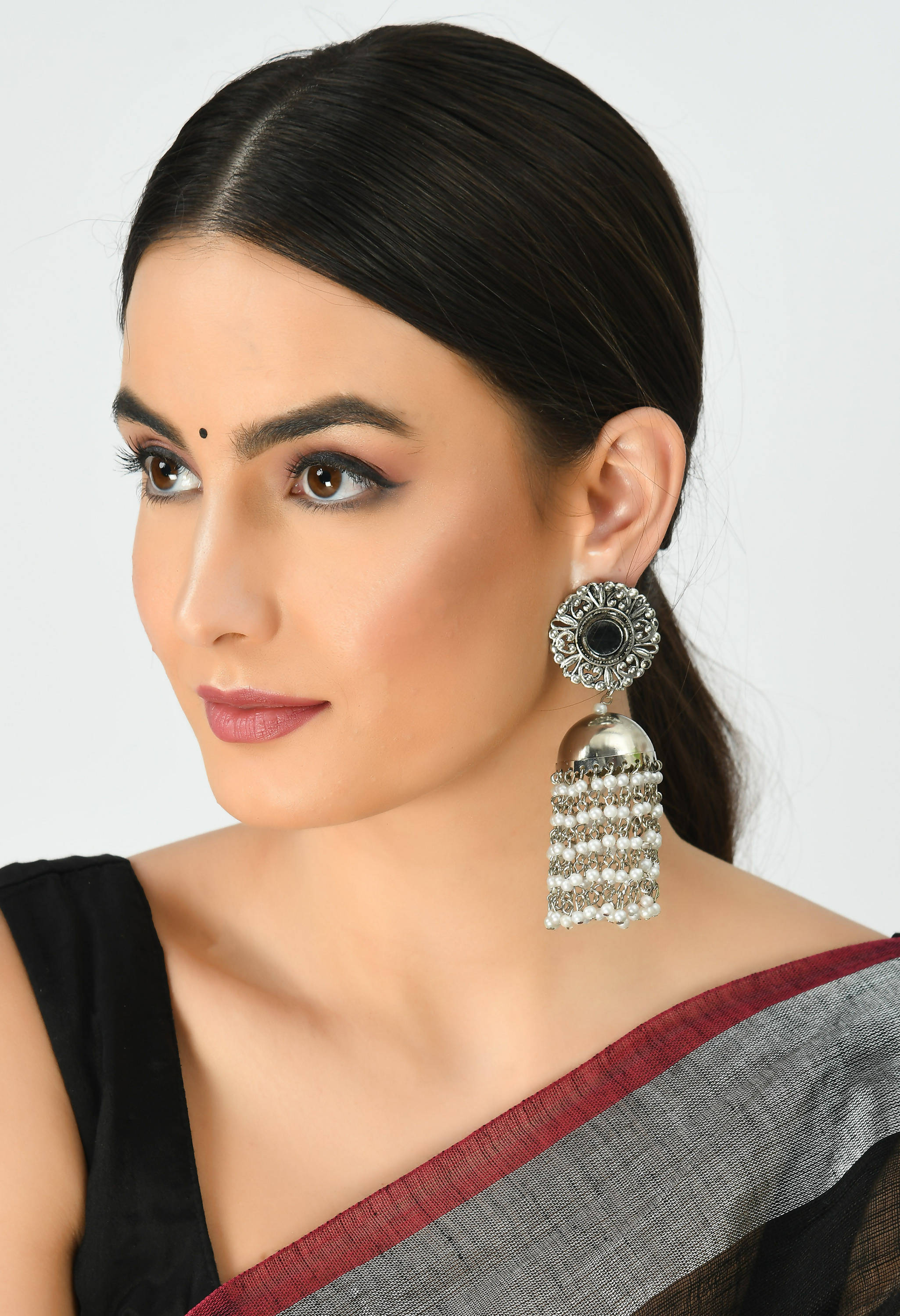 Johar Kamal Traditional Latest Design Jhumka Earrings Jker_069