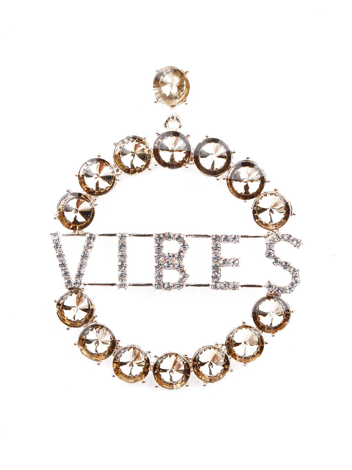 Women's Vibes! Studded Gorgeous Hoop Earrings - Odette