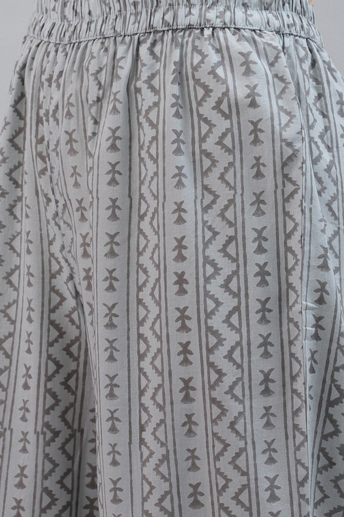 Women's Cotton Printed Kurta Pant Dupatta Set