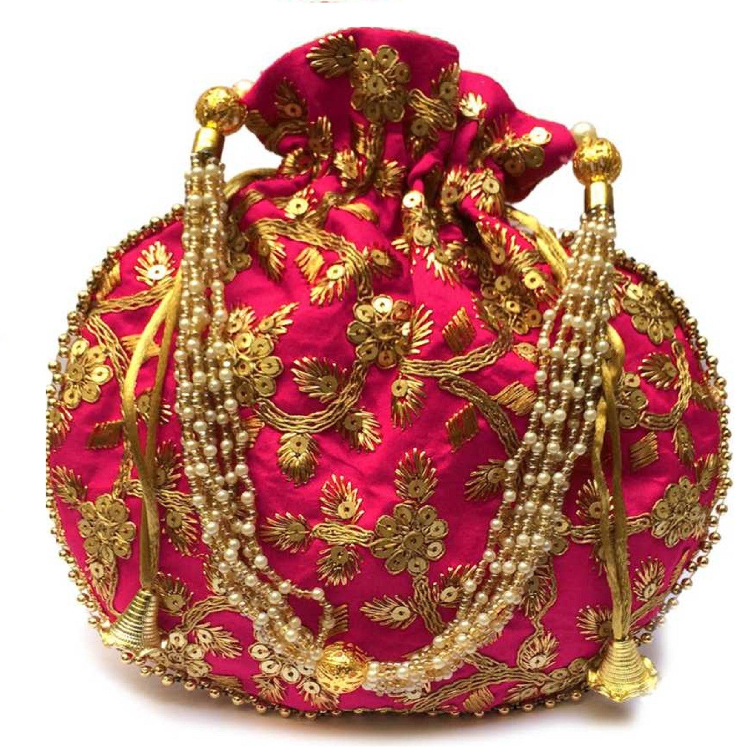 Women's Combo Of Clutch And Potli For Wedding - Ritzie