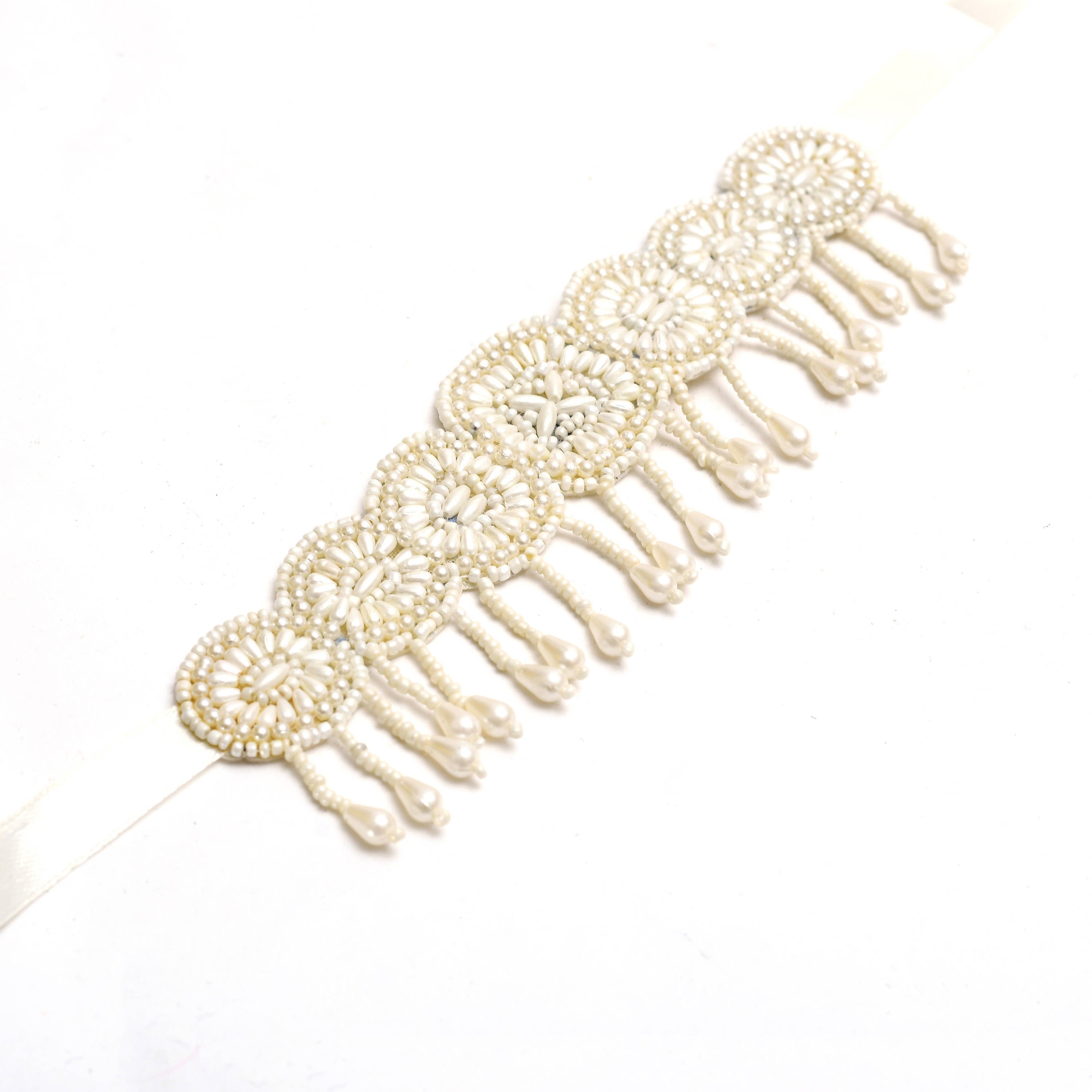 Johar Kamal Handicraft Pearls Necklace with Earrings Jkms_047